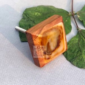 Cabinet Knob Wood 37mm #7198 (Set of 6 Pcs)