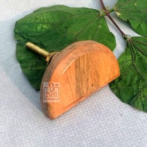 Cabinet knob Wood 50mm #7200 (Set of 6 Pcs)