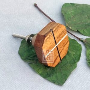 Cabinet Knob Wood 37mm #7201 (Set of 6 Pcs)