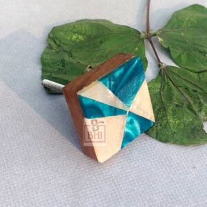 Cabinet Knob Wood 38mm #7207 (Set of 6 Pcs)