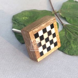 Cabinet Knob Wood 35mm #7209 (Set of 6 Pcs)