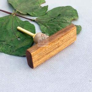 Cabinet Knob Wood 63mm #7211 (Set of 6 Pcs)