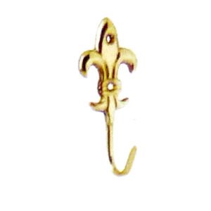 Brass Curtain Tie Hook # 7293
