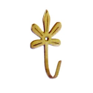 Brass Curtain Tie Hook  #7294