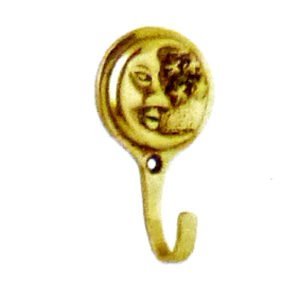 Brass Curtain Tie Hook # 7300