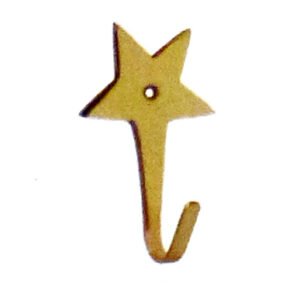 Brass Curtain Tie Hook # 7301