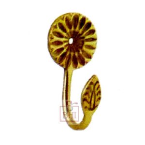 Brass Curtain Tie Hook # 7314