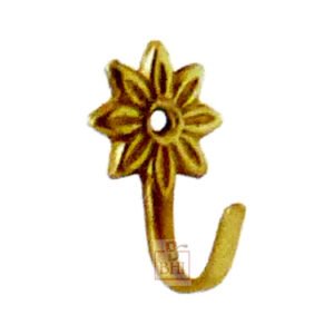 Brass Curtain Tie Hook #7320