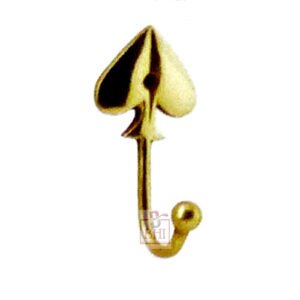 Brass Curtain Tie Hook #7325