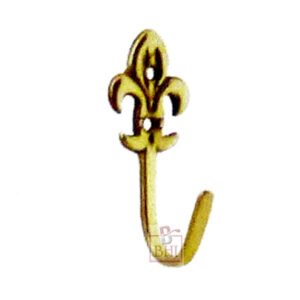 Brass Curtain Tie Hook #7326