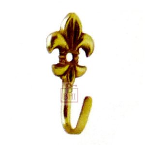Brass Curtain Tie Hook #7328