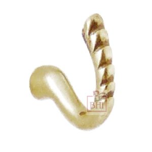 Brass Curtain Tie Hook #7337
