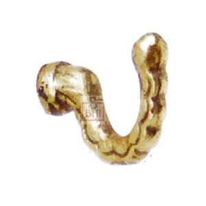 Brass Curtain Tie hook # 7338