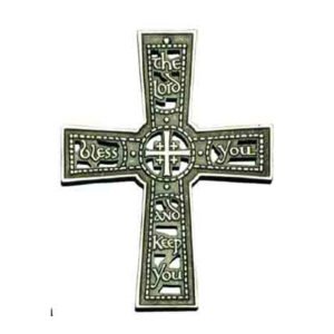 Aluminum Antique Design Vintage Look Aluminum Wall Hanging Cross Decorative Religious Altar Spiritual Art  Home Living Room Decor Accessory for Christmas and Other Occasions Aluminum Religious Accessories Church Decoration "JESUS CROSS" Christian Cross Christ Wall Cross Hand Carved Antique Design Hanging Plaque Silver Antique Finish 110mm #2666