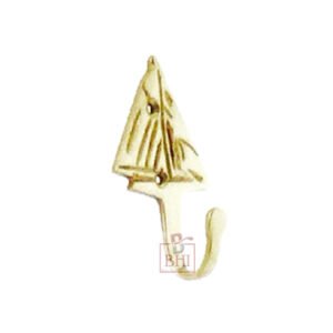 Brass Curtain Tie Hook # 7412