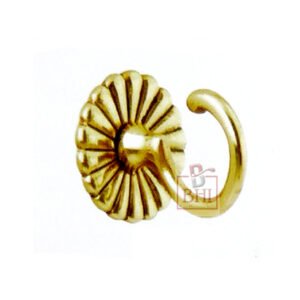Brass Curtain Tie Hook # 7415