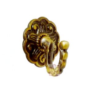 Brass Curtain Tie Hook # 7422