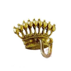 Brass Curtain Tie Hook # 7423