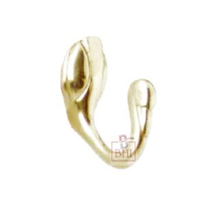 Brass Curtain Tie Hook # 7425