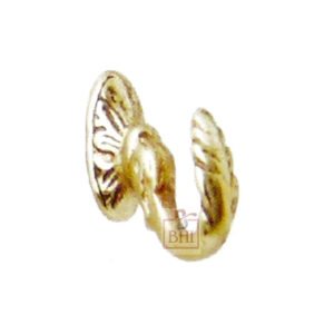 Brass Curtain Tie Hook # 7436