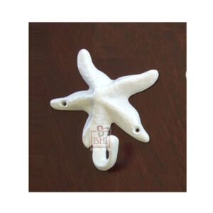 Cast Iron Animal Coat Hook"Star Fish" Style 150mm #7453