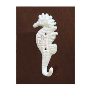 Cast Iron Animal Coat Hook"Sea Horse" Style 150mm #7458
