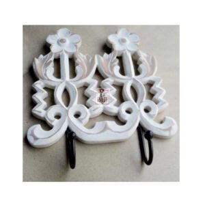 Wooden Coat Hook -Tow Hangers # 7497