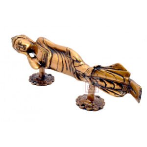 Brass Door Pull Handle Buddha  #7554