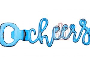 Cast Iron Bottle Opener Cheers #7563 Painted