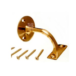 Brass Handrail Bracket 75mm #7589