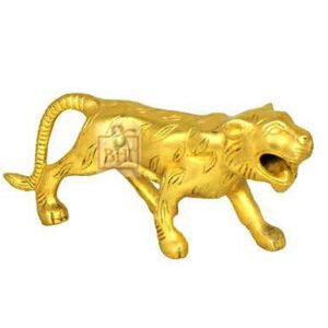 Brass Lion Statue 175x100mm #7591