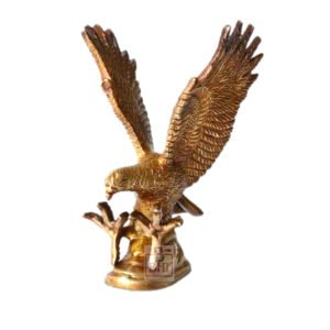 Brass Eagle statue 250mm #7598