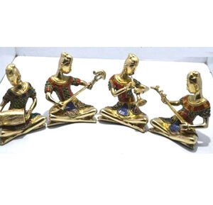 Brass Decorative Rajasthan Music Set 165mm #7609