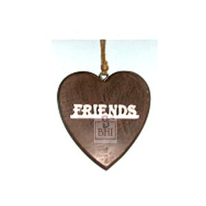 Wooden Wall Hanging Décor Friends Heart #7643