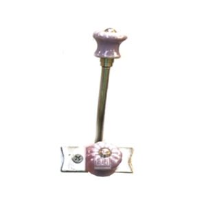 Hat & Coat Hook Cast Iron With Ceramic Balls 115mm #766