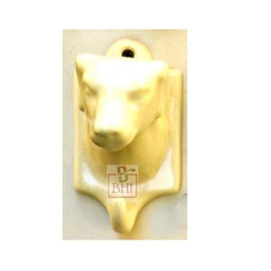 Ceramic Coat Hook Dog Head 120mm #776