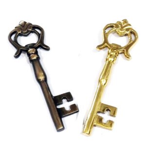 Brass Bottle Opener- Key 140mm #7779