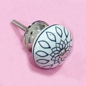 Ceramic Cabinet Knob 40mm #7789