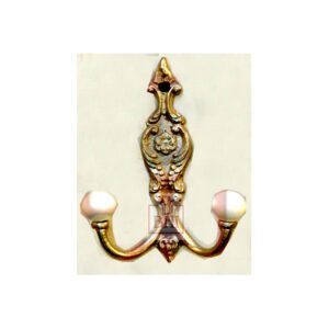 Iron Hat & Coat Hook With Ceramic Balls 140mm #781