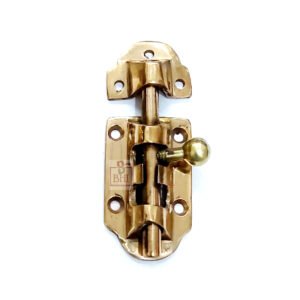 Brass Door Latchs Home Security Antique Window Bolts Vintage Pure Brass Multifunction Buckle Sliding Lock Gate Sliding Bolt Latch Warehouse Internal Doors Polish Brass Finish  73mm #7811
