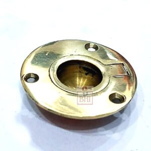Drawer Ring Pull Brass 50mm Dia #7852