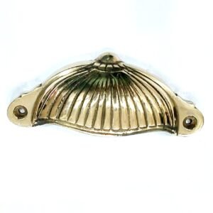 Drawer Puller Brass 100mm #7856