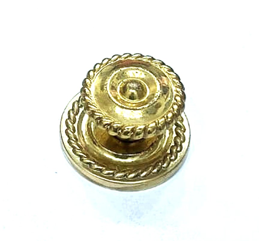 Cabinet Knob Brass 28mm Knob #7857 - Image 3
