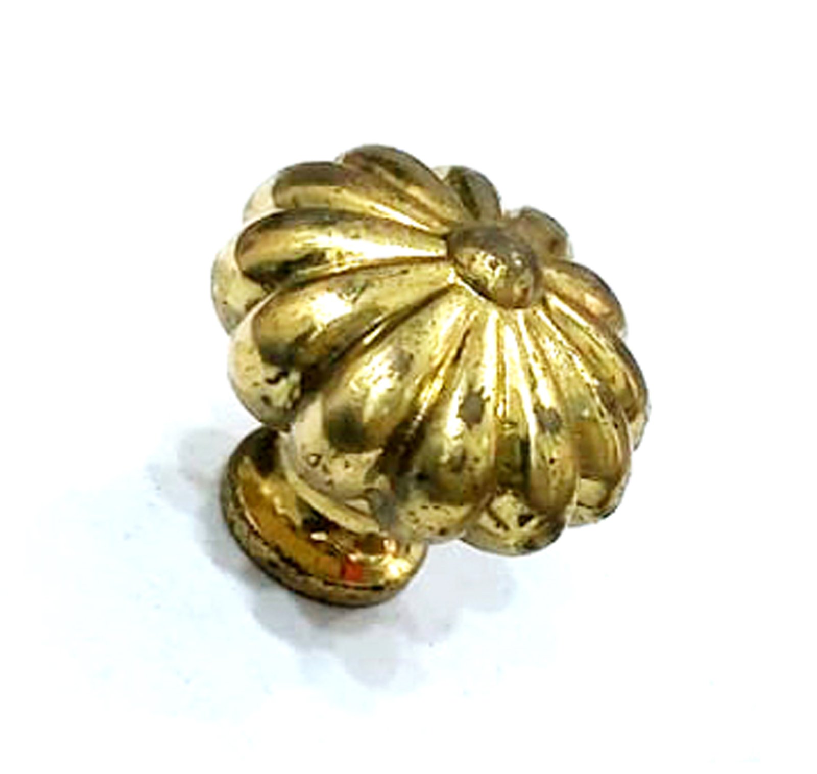 Cabinet Knob Brass 28mm Dia #7859 - Image 2