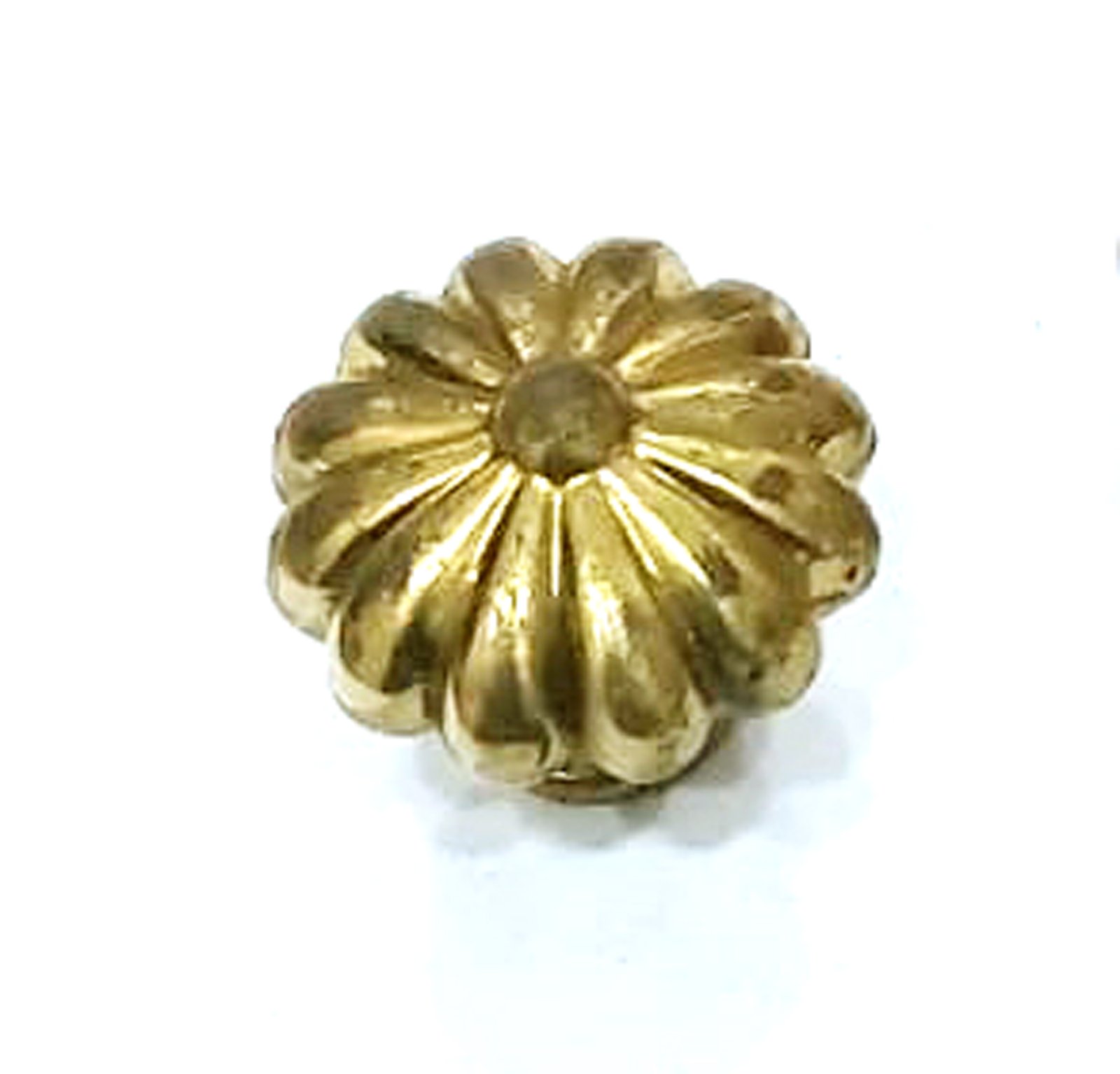 Cabinet Knob Brass 28mm Dia #7859 - Image 3