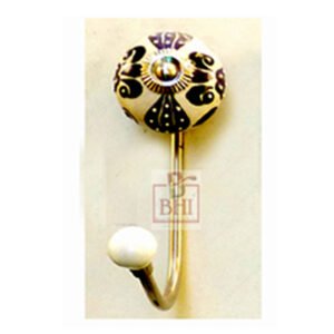 Ceramic Coat Hook 110mm #787