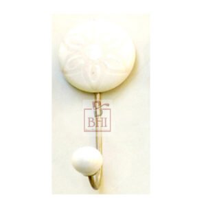 Ceramic Coat Hook 125mm #788