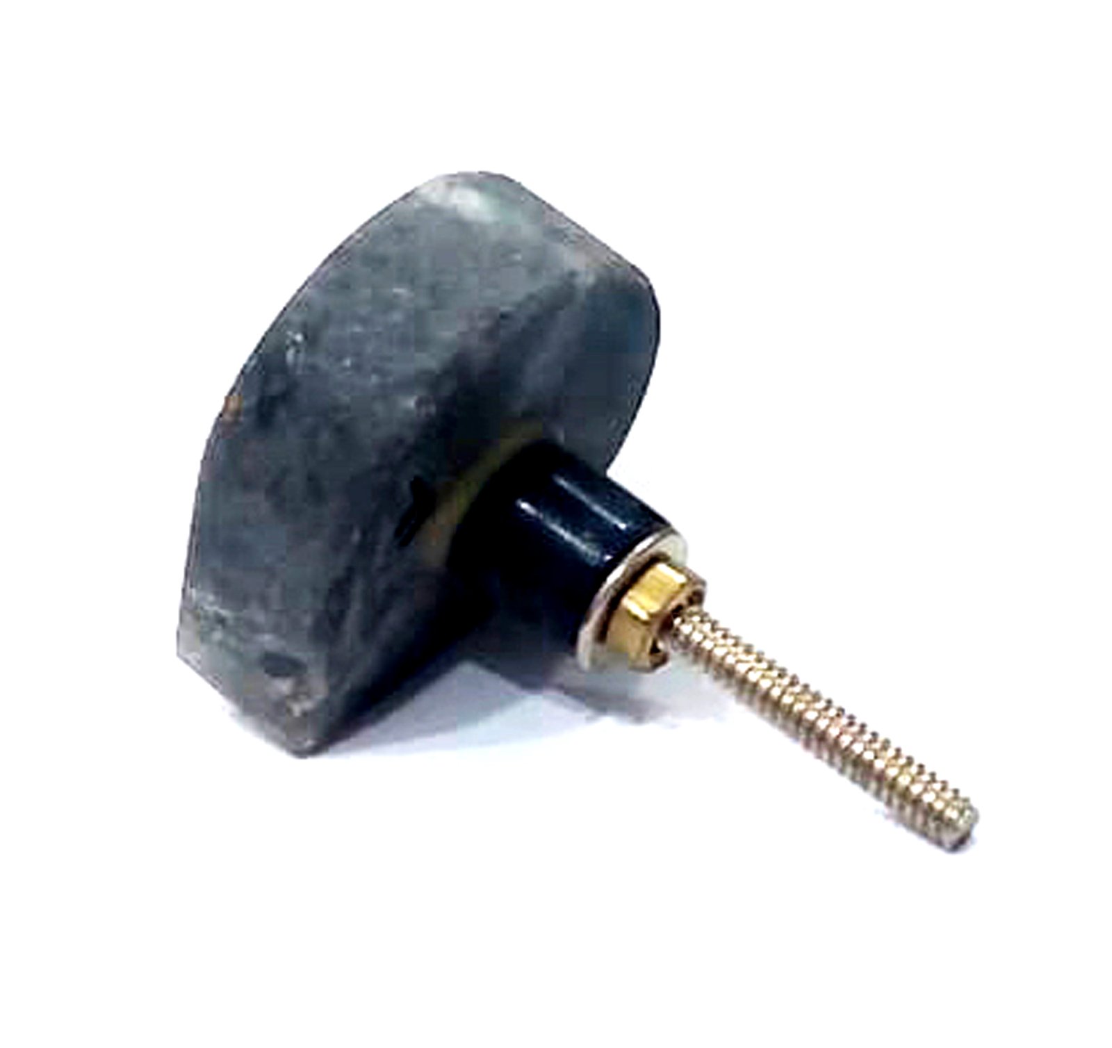Cabinet Knob Gray Marble 42mm #7886 (Set of 6 Pcs) - Image 2