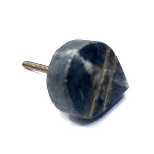 Cabinet Knob Gray Marble 42mm #7886 (Set of 6 Pcs)