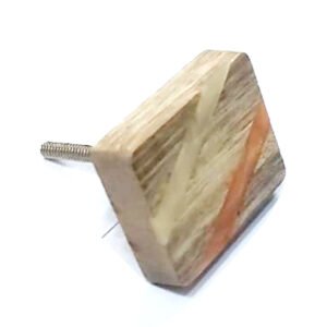 Cabinet Knob Wood 45mm #7895 (Set of 6 Pcs)